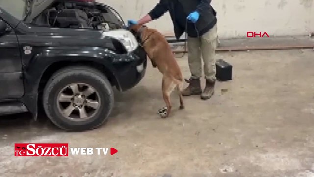 Kapıkule’de otomobilde 8 kilo 60 gram kokain ele geçirildi