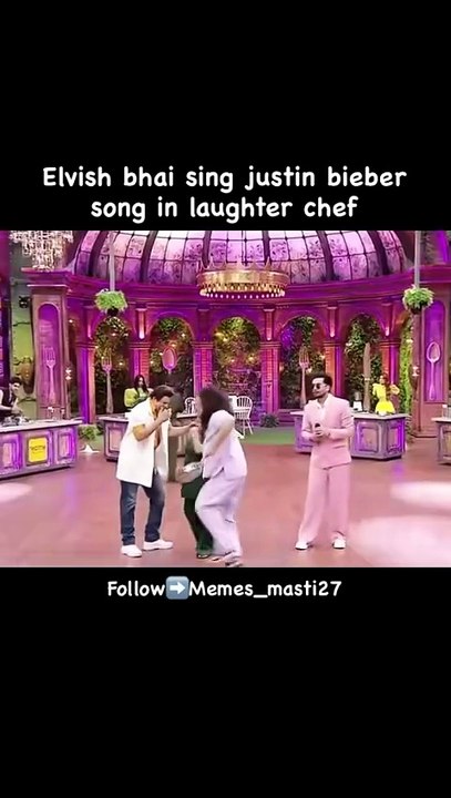Elvish Yadav new song in Justin Bieber in laughter chef season 3 unlimited entertainment