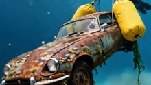 Sunken Jaguar E-Type Discovered Deep Underwater – Stunning Restoration