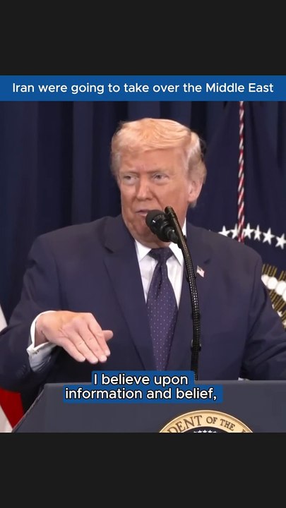 Trump Claims Iran Was Weeks From Nuclear Weapons