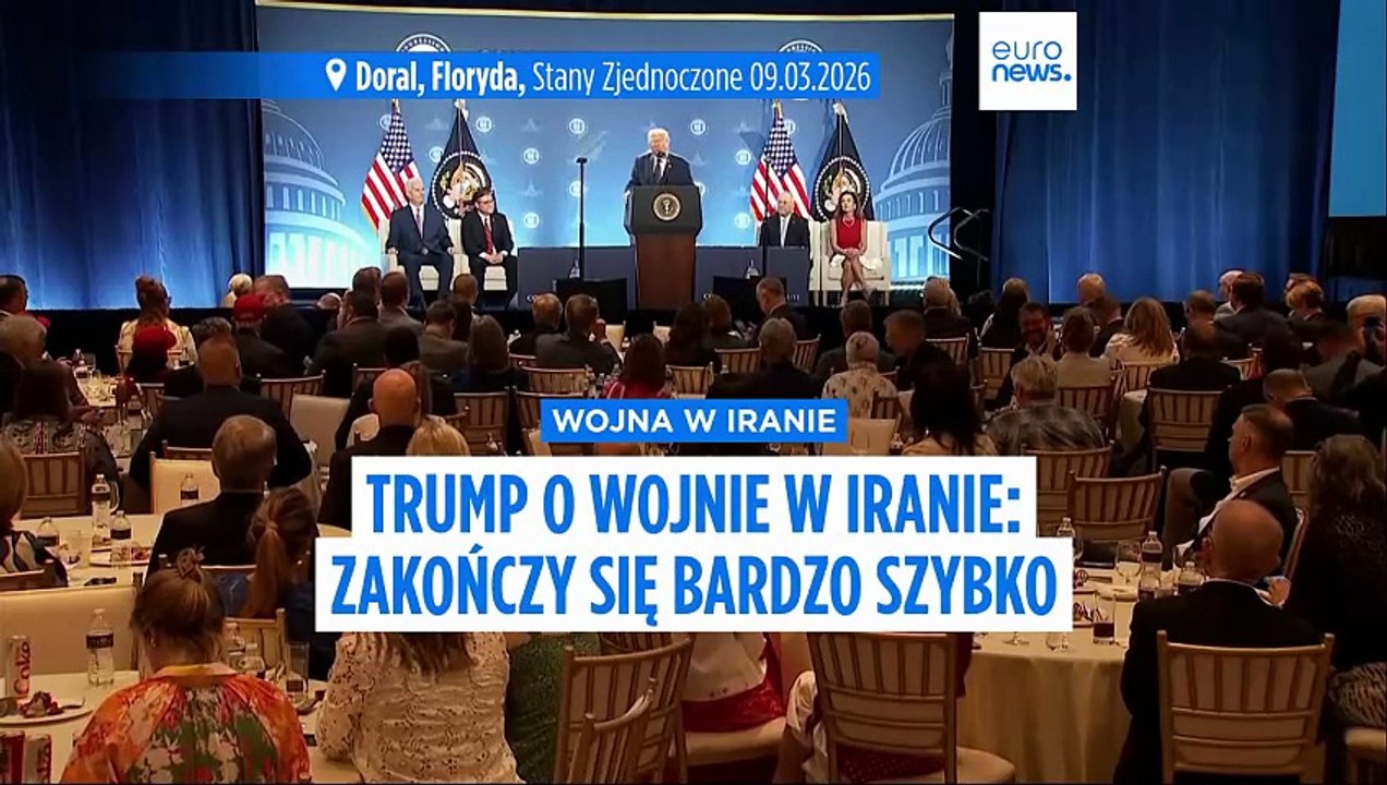 Konflikt w Iranie. Trump o wojnie: "zakończy się bardzo szybko"