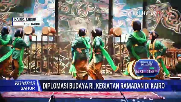 KBRI Kairo Tampilkan Pertunjukan 'Perjalanan ke Indonesia' di Saharat Ramadaniyah 2026