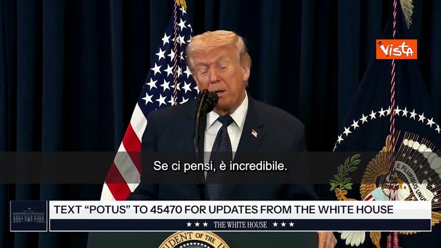 Trump su attacco Iran: Li abbiamo spazzati via in meno di due giorni