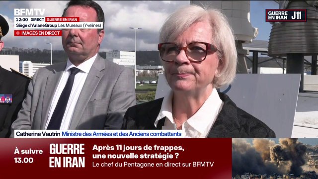 Guerre au Moyen-Orient: Le porte-avions Charles de Gaulle reste en Méditerranée orientale , Catherine Vautrin, ministre des Armées