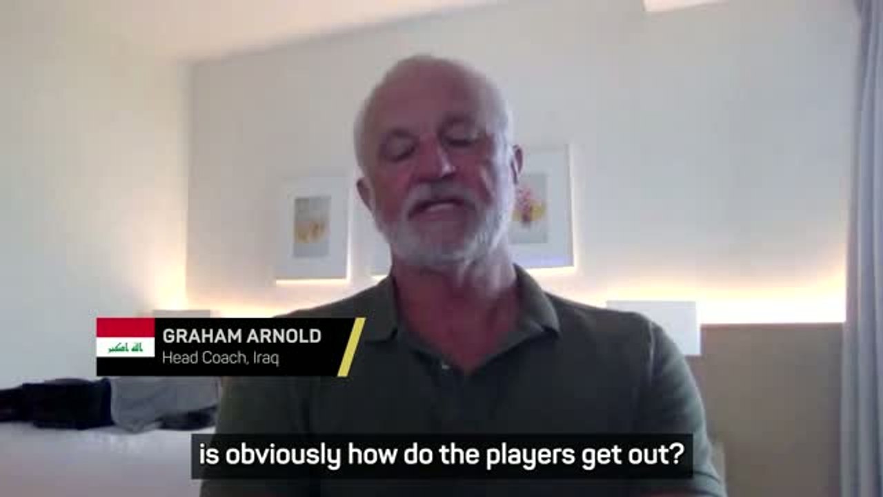 Arnold urges FIFA to delay Iraq's World Cup play-off amid travel shutdown