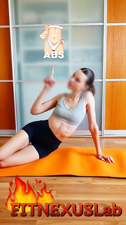 Get Abs at Home Fast 🔥 Simple Daily Ab Workout #AbsWorkout #Fitness #Shorts