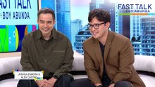 Fast Talk with Boy Abunda: SexBomb husbands Joshua at Alex, lalaban sa 'Fast Talk!' (Episode 808)