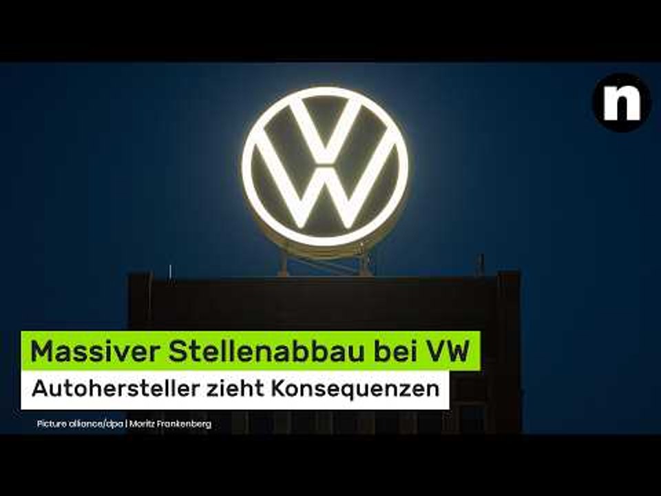 Massiver Stellenabbau bei VW: Autohersteller zieht Konsequenzen - tausende Jobs gestrichen