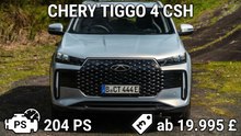 Chery Tiggo 4 CSH: 204 PS Hybrid-Power zum Kampfpreis