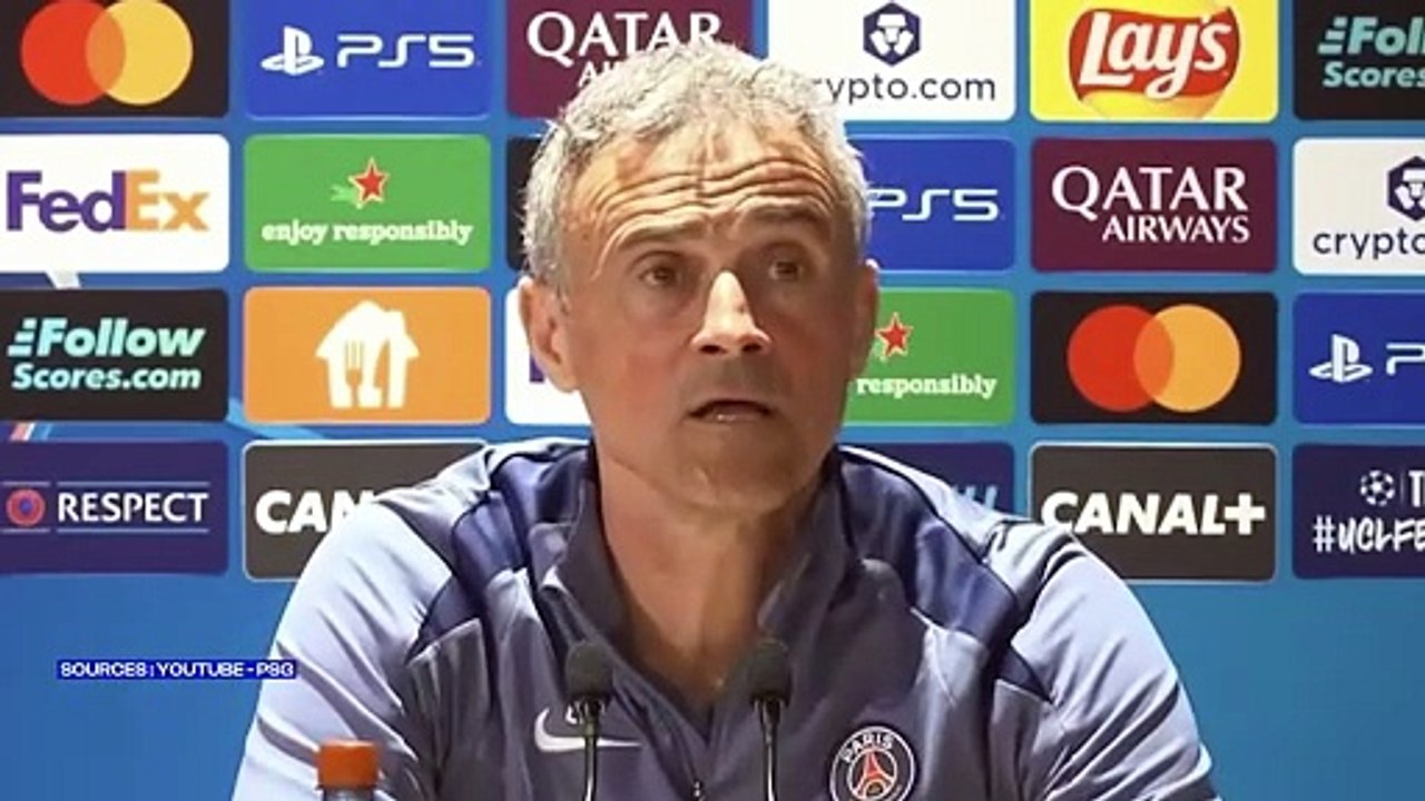 Luis Enrique évoque l'équipe de Chelsea avant le choc