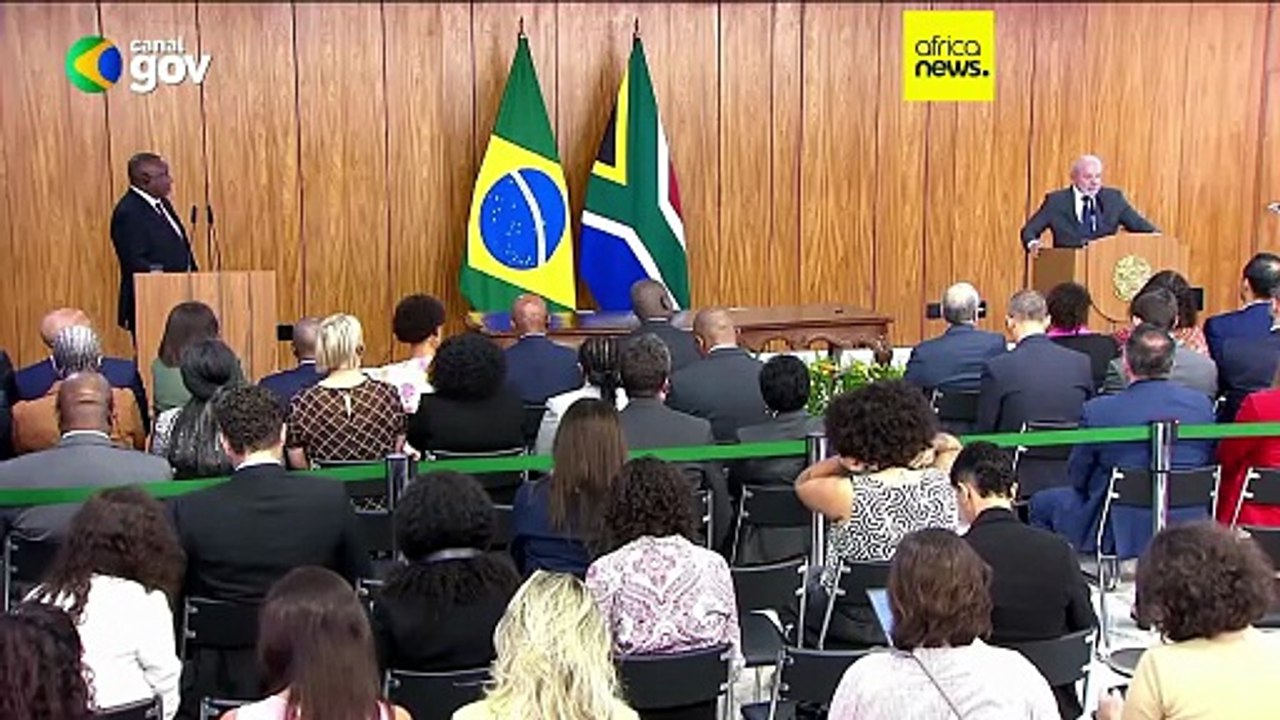 Brésil : Lula Da Silva et Cyril Ramaphosa appellent à la désescalade au Moyen-Orient