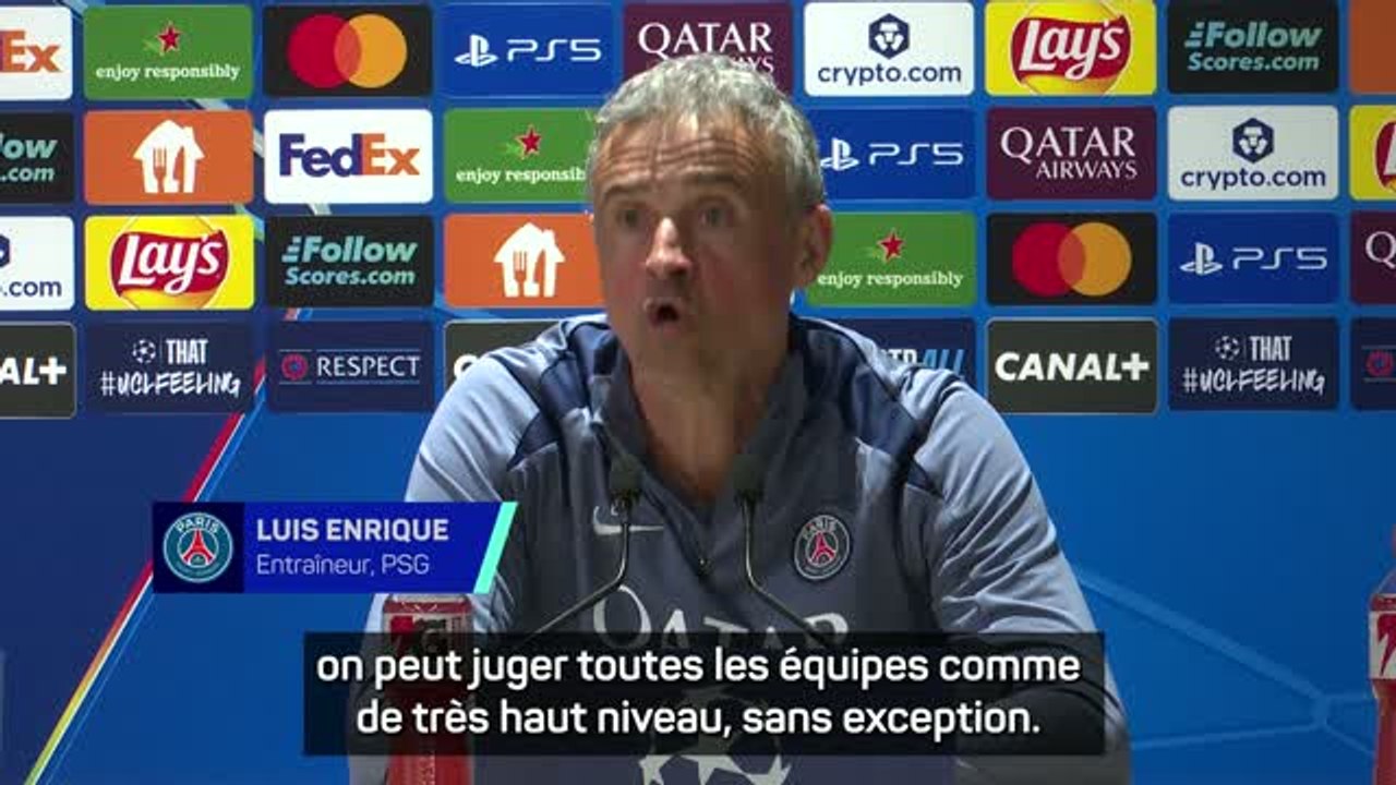 PSG - Luis Enrique se méfie de Chelsea et des clubs anglais