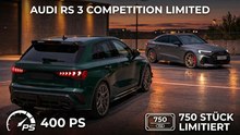 Audi RS 3 Competition Limited (2026) im Detail: 400 PS & Gewindefahrwerk