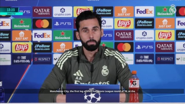 Arbeloa full press conference ahead of Real Madrid vs. Manchester City