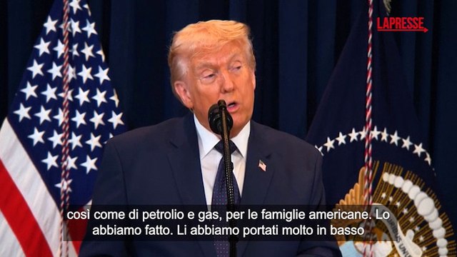 Iran, Trump: ? la fine della guerra e l'inizio della costruzione di un nuovo Paese