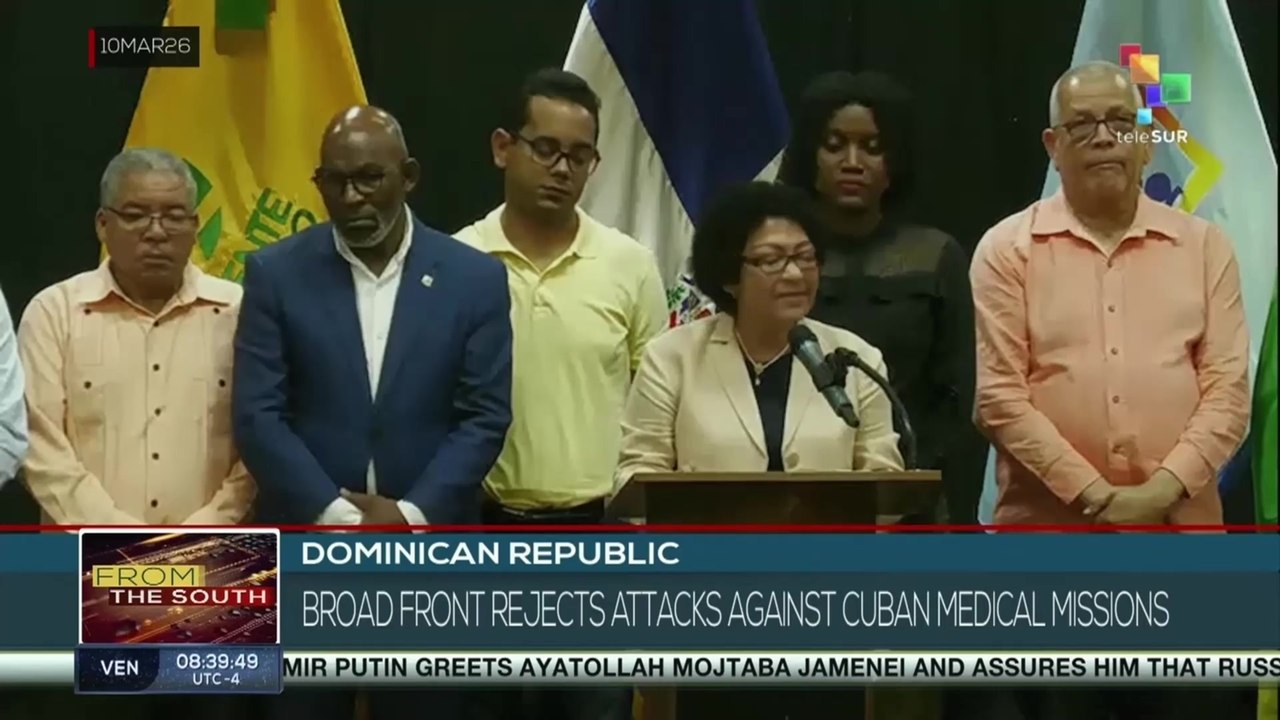 Dominican Republic, Broad Front rejects attacks against Cuban medical missions