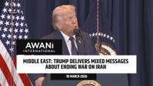 Middle East: Trump delivers mixed messages about ending war on Iran
