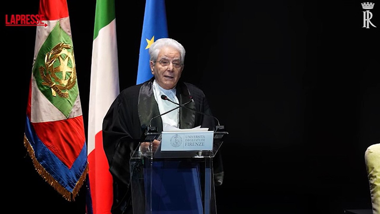 Laurea honoris causa, Mattarella: "Oggi c'? pretesa di agire al di fuori regole"