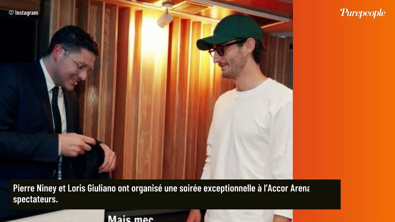 Dans les coulisses de la soirée de Pierre Niney et Loris Giuliano à l'Accor Arena de Paris