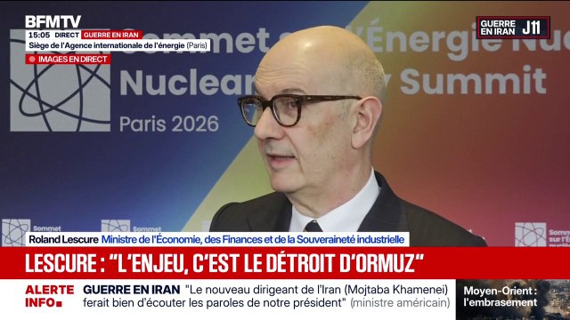 Guerre au Moyen‑Orient: Que les prix montent, du fait de la hausse du baril, c’est normal , assure Roland Lescure, ministre de l’Économie