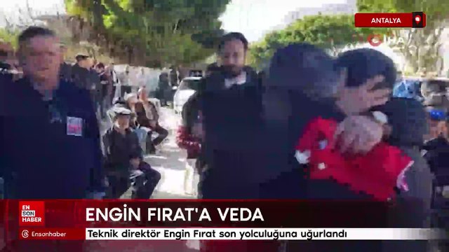 Teknik direktör Engin Fırat son yolculuğuna uğurlandı