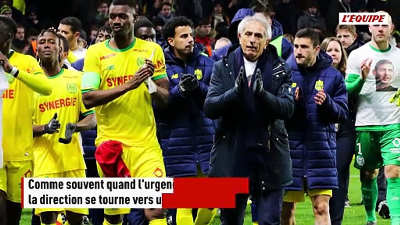 « Coach Vahid », un entraîneur que le FC Nantes connaît bien - Foot - Ligue 1