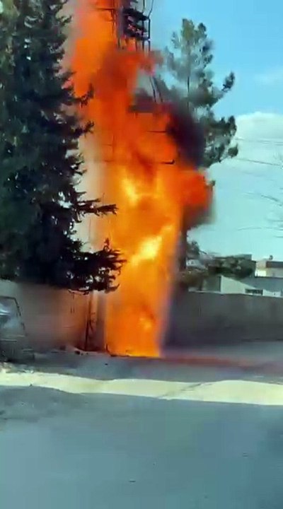 Şanlıurfa’da İftar Öncesinde Korku Dolu Anlar: Alevler Mahalleyi Sardı