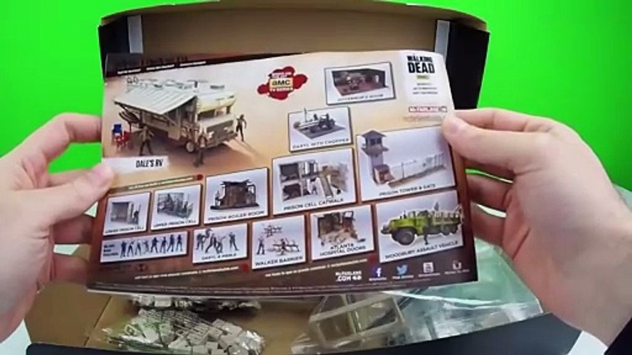 The Walking Dead Dale's RV Building Set #IncautoUnboxing