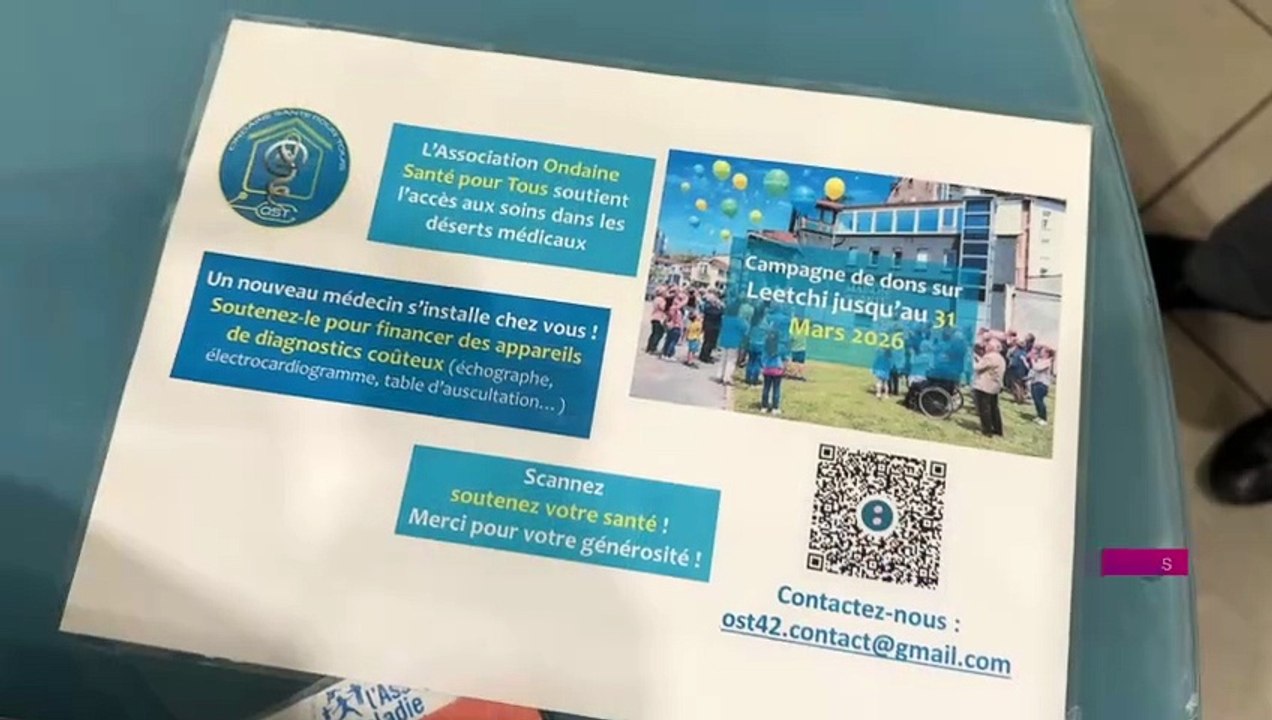 Au Chambon-Feugerolles, une cagnotte lancée pour faciliter l’installation d’un médecin