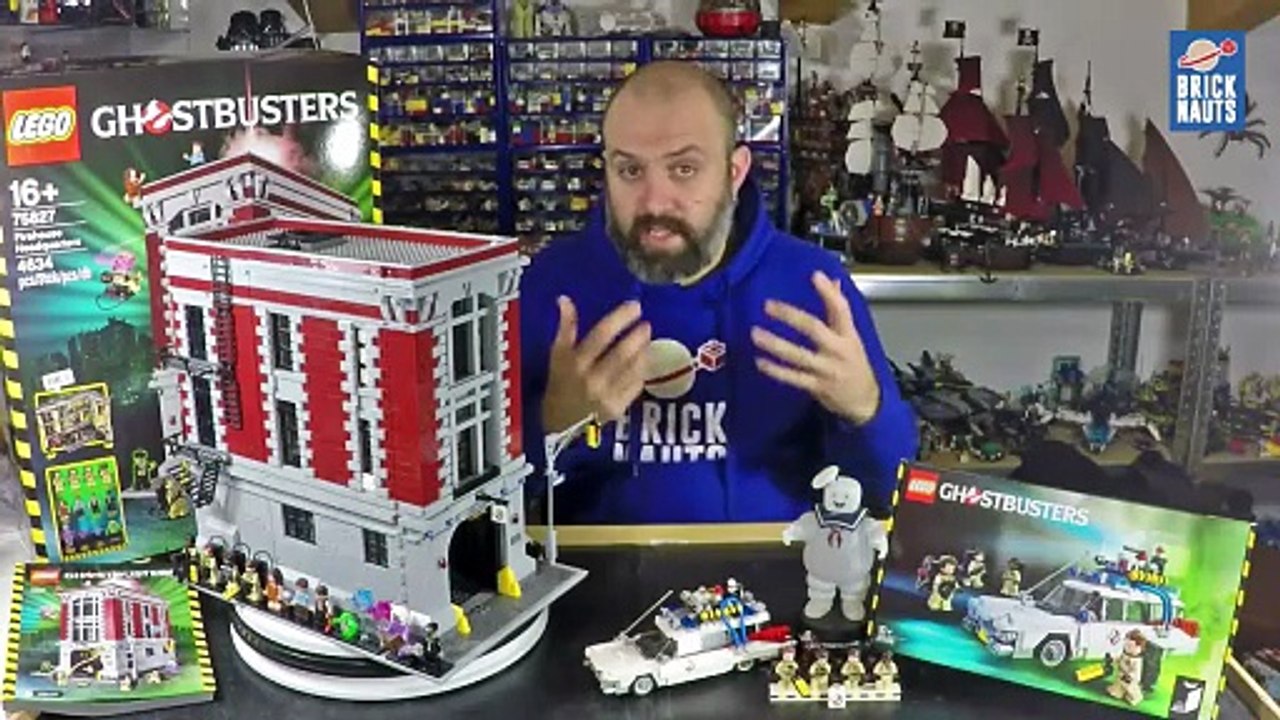 Lego Ghostbusters 75827 Firehouse Headquarters #Bricknauts
