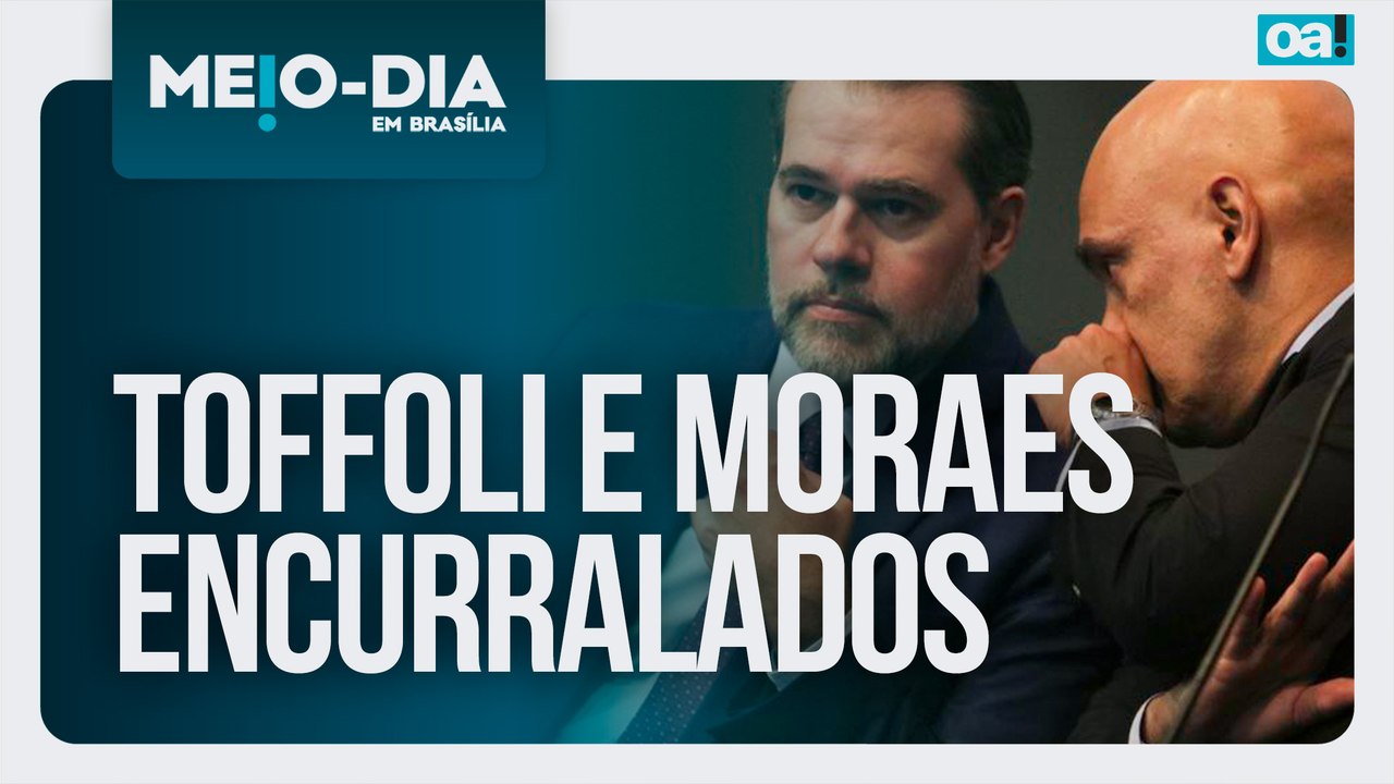 Toffoli e Moraes encurralados; Gilmar vai anular tudo? | Meio-Dia em Brasília - 10/03/2026