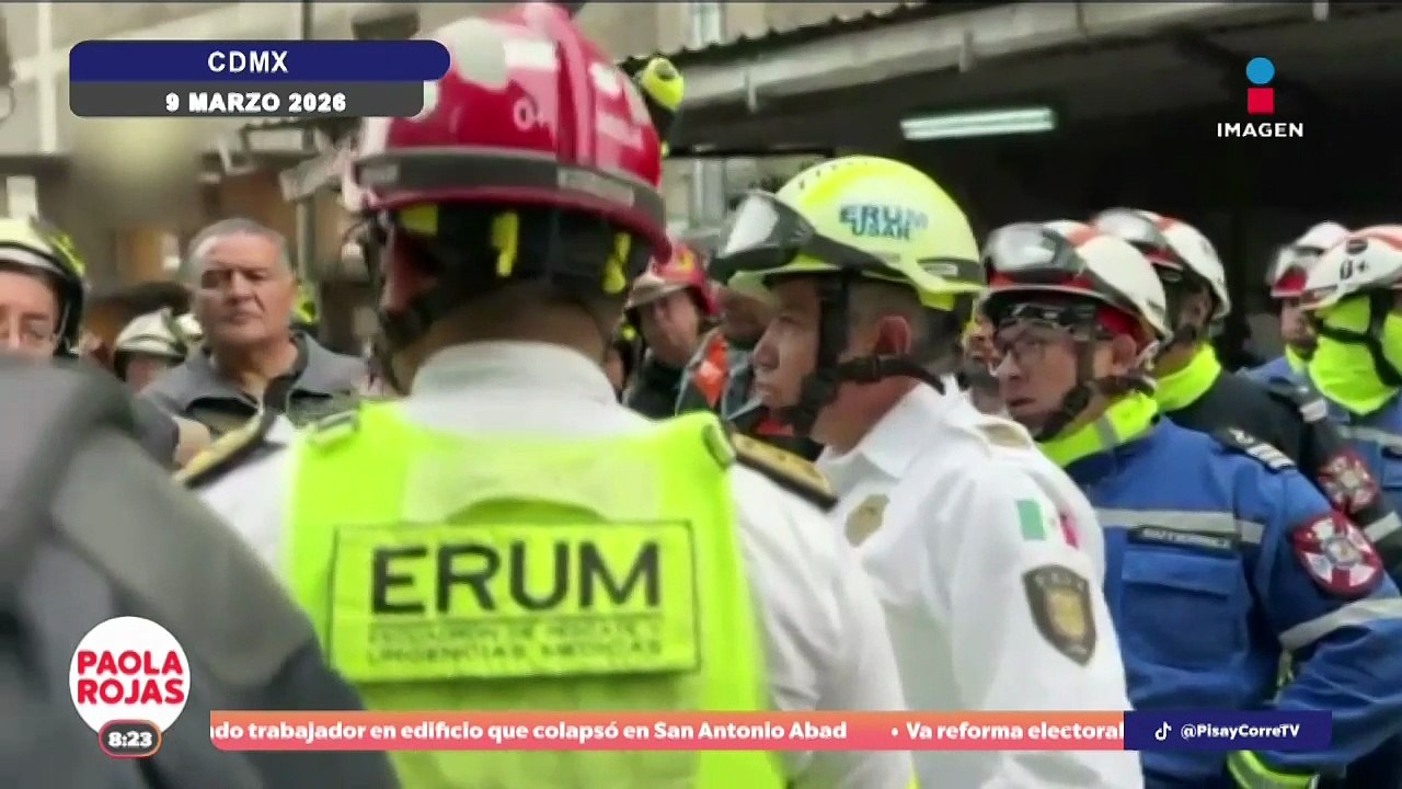 Colapsa edificio en la alcaldía Cuauhtémoc | DPC con Paola Rojas