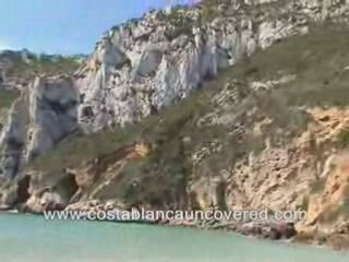 La Granadella Beach (Playa), Javea (Xabia), Spain.