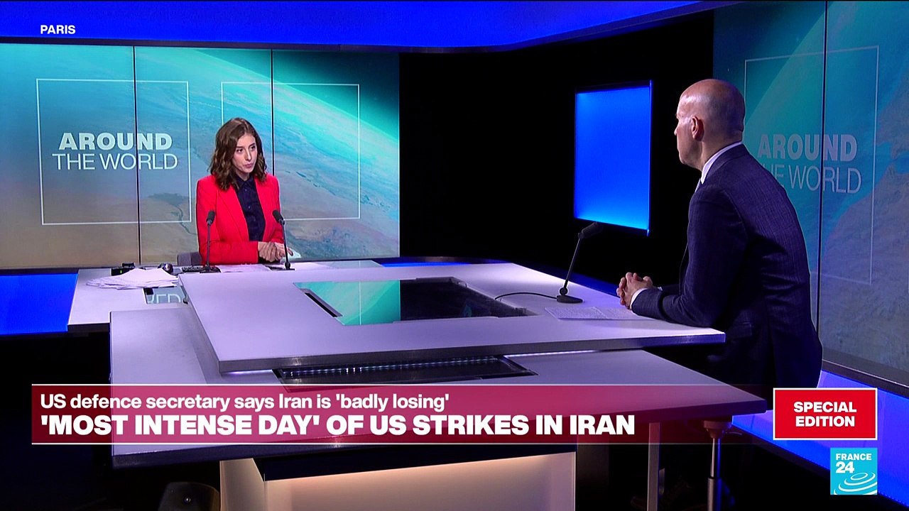 Hegseth vows most intense day yet of US strikes as Iran aims to fight on