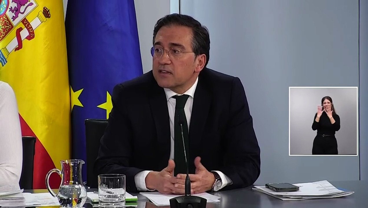 Albares responde a Von der Leyen: "Europa debe defender el orden internacional porque la alternativa es el desorden"