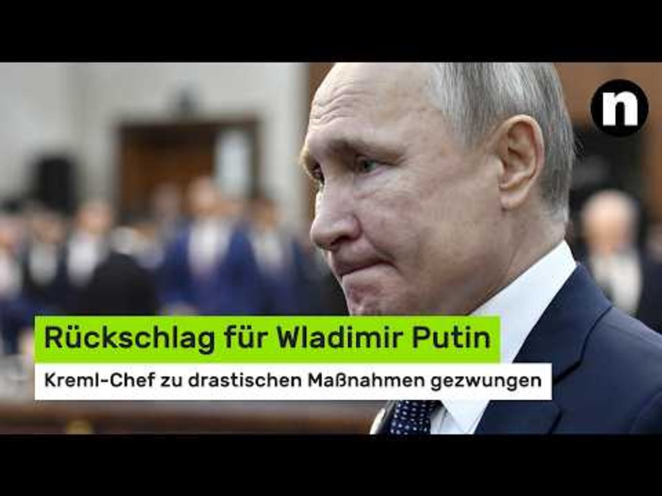 Rückschlag für Wladimir Putin: Kreml-Chef wegen immenser Verluste zu drastischen Maßnahmen gezwungen