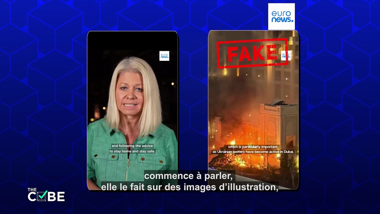 De faux reportages d'Euronews utilisés pour diffuser de la désinformation sur la guerre au Moyen-Orient