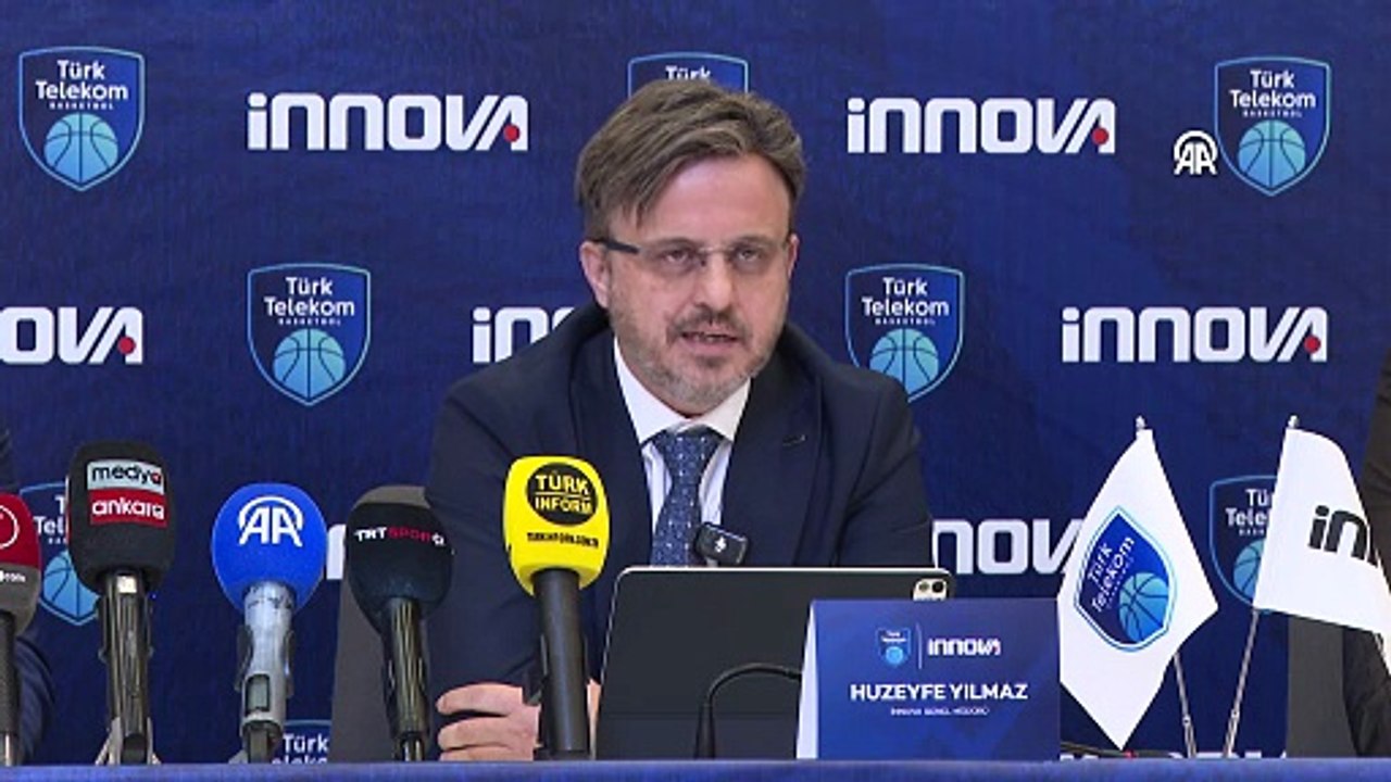 Türk Telekom Basketbol Takımı, İnnova ile sponsorluk anlaşması imzaladı | Ajansspor | AA
