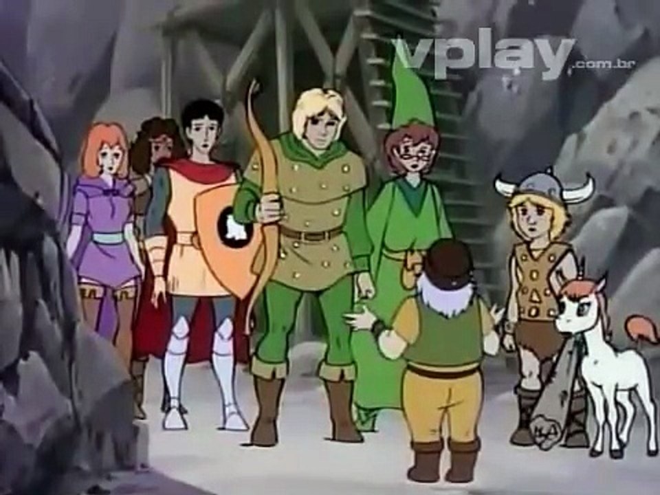 Dungeons & Dragons - Caverna do Dragão - ep 07 Prisão Sem Muros -  part 1of2