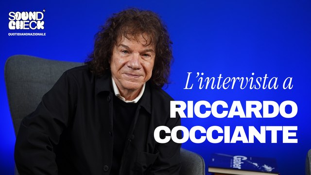 Riccardo Cocciante ai microfoni di Soundcheck