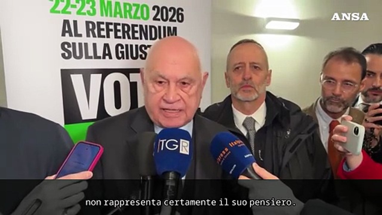 Nordio: "Bartolozzi non deve dimettersi, ha chiarito il suo punto di vista"