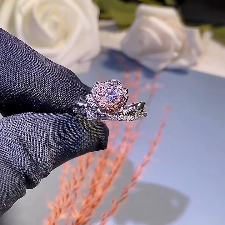 💍 Elegant 0.5 Carat Moissanite Ring – Perfect Gift for Wife or Girlfriend