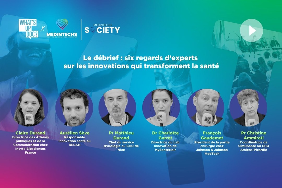 MedInTechs : six regards d’experts sur les innovations qui transforment la santé