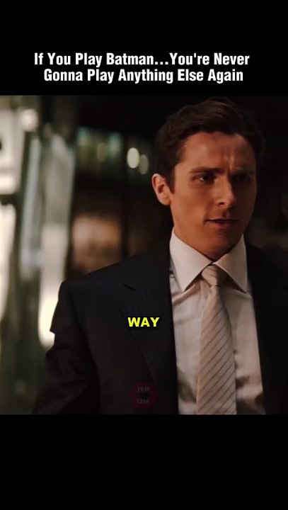 Christian Bale Being Honest About Playing Batman #shorts