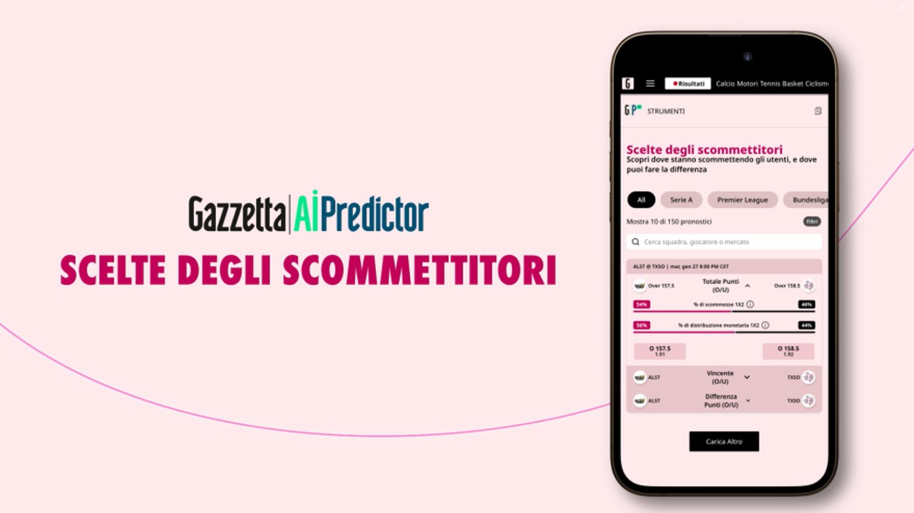 Su cosa stanno puntando gli altri? Ecco come usare “Scelte degli Scommettitori”.