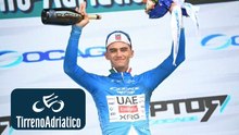Isaac del Toro toma el liderato de la Tirreno-Adriático pese a no ganar la segunda etapa