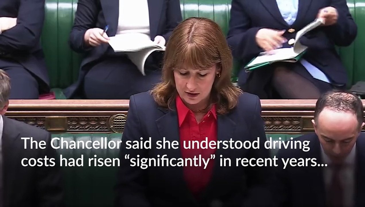 Reeves says she might raise mileage rates for drivers using cars for work