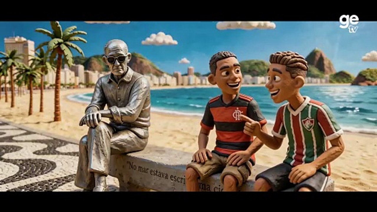 Use of AI for Opening - Fluminense x Flamengo - GETV