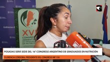 Posadas será sede del 16° congreso argentino de graduados en nutrición