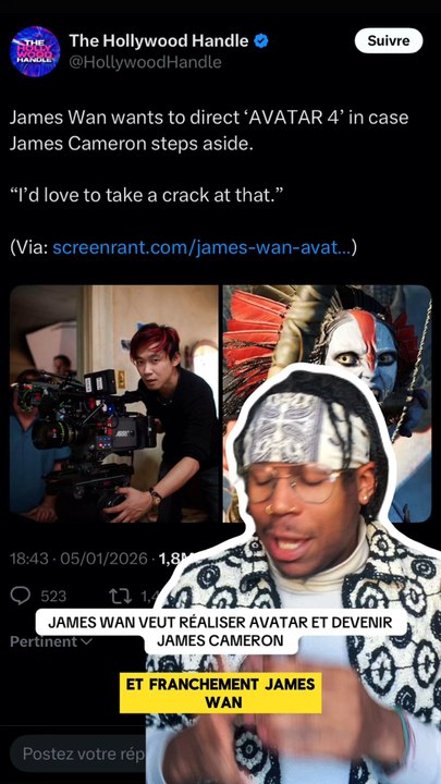 Un seul James peut réaliser Avatar !